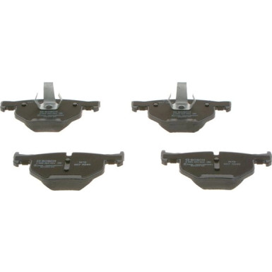 BOSCH | Bremsbelagsatz, Scheibenbremse | 0 986 494 862
