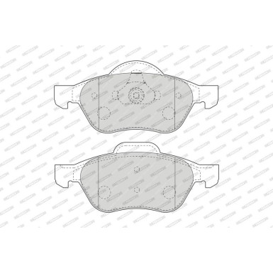 FDB1440 Bremsbelagsatz, Scheibenbremse PREMIER