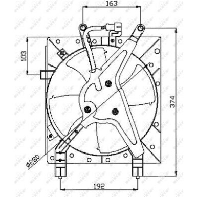 47044 Lüfter, Motorkühlung