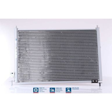 940008 Kondensator, Klimaanlage ** FIRST FIT **