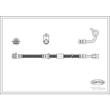 19032894 Bremsschlauch