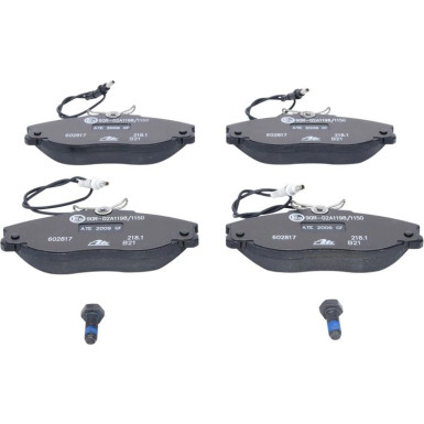 13.0460-2817.2 Bremsbelagsatz, Scheibenbremse