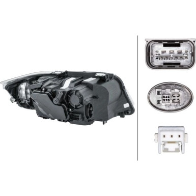 Hella 2 x HELLA Hauptscheinwerfer 1EL 354 691-011