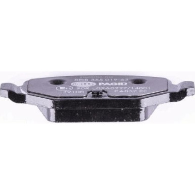 Hella Pagid | Bremsbelagsatz, Scheibenbremse | 8DB 355 019-631