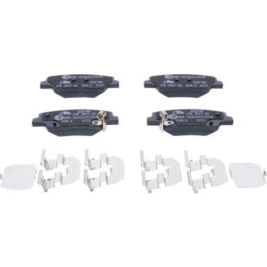 13.0460-5786.2 Bremsbelagsatz, Scheibenbremse