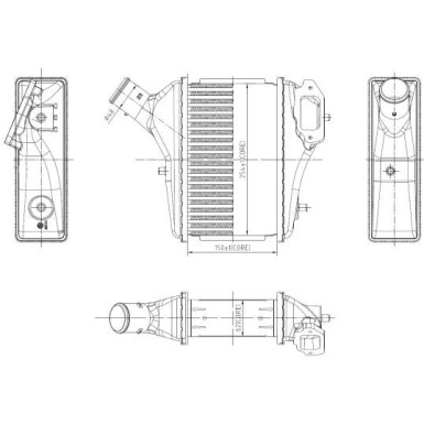 309091 Ladeluftkühler