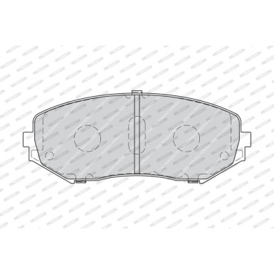 Ferodo Bremsbelagsatz, Scheibenbremse PREMIER ECO FRICTION FDB4060