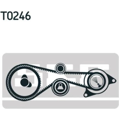 VKMA 01334 Zahnriemensatz