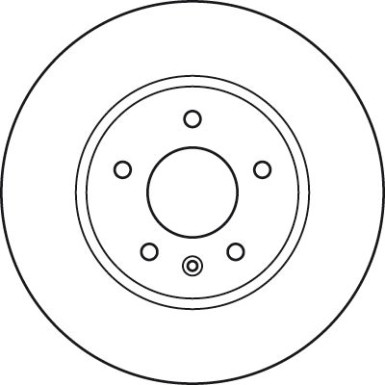DF4928S Bremsscheibe TRW SINGLE
