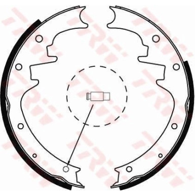 TRW | Bremsbackensatz | GS8444