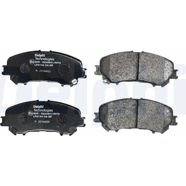 LP3144 Bremsbelagsatz, Scheibenbremse