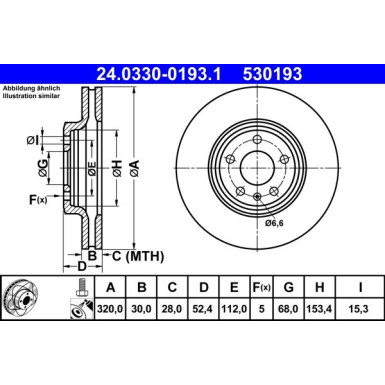 24.0330-0193.1 Bremsscheibe PowerDisc
