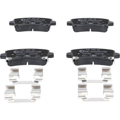 Bremsbelagsatz, Scheibenbremse ATE Ceramic 13.0470-2755.2