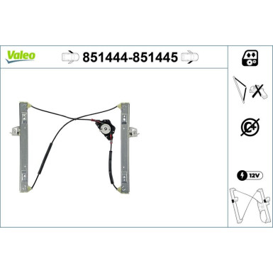 Valeo | Fensterheber | 851444 Valeo | Fensterheber | 851444