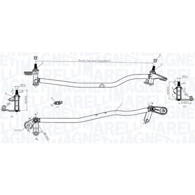 085570175010 Wischergestänge