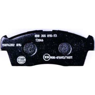 Hella | Bremsbelagsatz, Scheibenbremse | 8DB 355 015-731