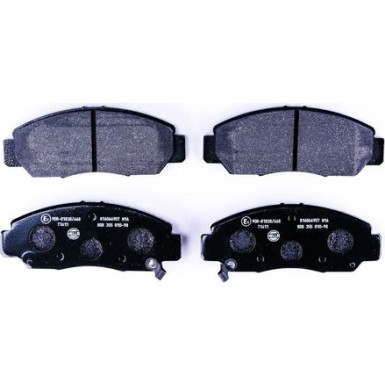 8DB 355 010-981 Bremsbelagsatz, Scheibenbremse