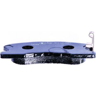 Hella | Bremsbelagsatz, Scheibenbremse | 8DB 355 017-111