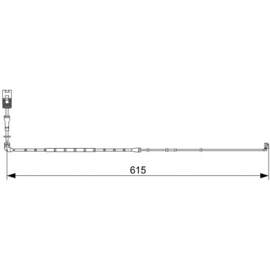 1 987 473 056 Warnkontakt, Bremsbelagverschleiß