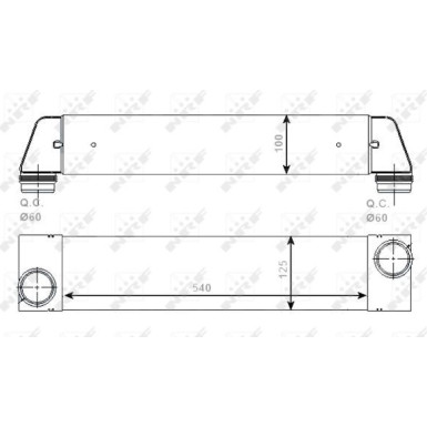 30528 Ladeluftkühler 30528 Ladeluftkühler
