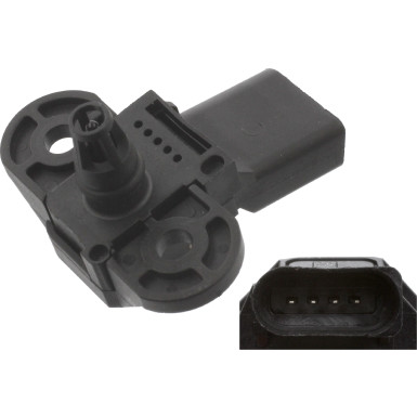 FEBI BILSTEIN 45079 Sensor, Ladedruck FEBI BILSTEIN 45079 Sensor, Ladedruck