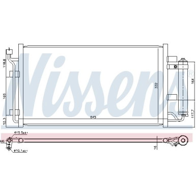 940582 Kondensator, Klimaanlage