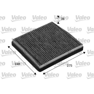 715512 Filter, Innenraumluft VALEO PROTECT