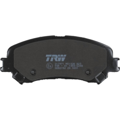 TRW | Bremsbelagsatz, Scheibenbremse | GDB2152