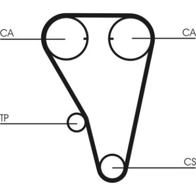 CT803 Zahnriemen