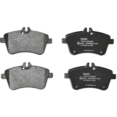 LP1938 Bremsbelagsatz, Scheibenbremse