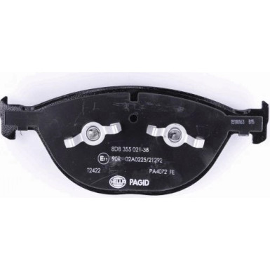 Hella Pagid | Bremsbelagsatz, Scheibenbremse | 8DB 355 021-381