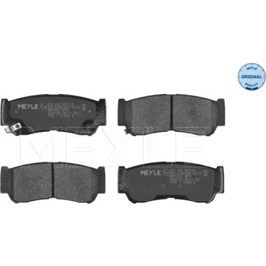 Meyle Bremsbelagsatz, Scheibenbremse MEYLE-ORIGINAL: True to OE 025 244 8816/W