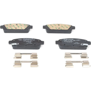 0 986 494 666 Bremsbelagsatz, Scheibenbremse