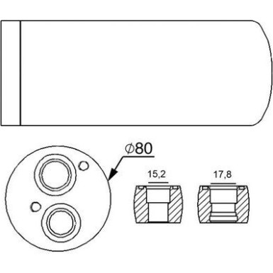 AD 15 000S Trockner, Klimaanlage BEHR AD 15 000S Trockner, Klimaanlage BEHR