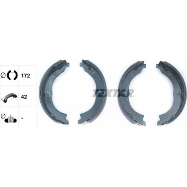 91062100 Bremsbackensatz, Feststellbremse