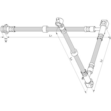 4110394 Bremsschlauch