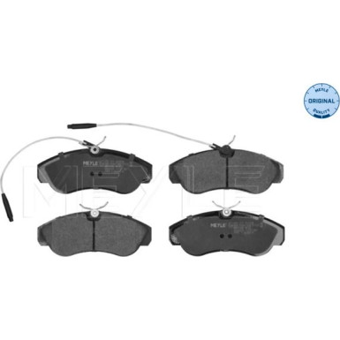 Meyle Bremsbelagsatz, Scheibenbremse MEYLE-ORIGINAL: True to OE 025 217 9919/W
