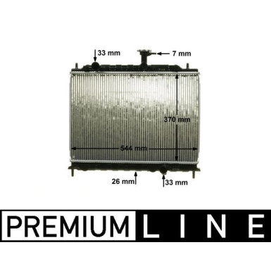 Mahle | Kühler, Motorkühlung | CR 1304 000P