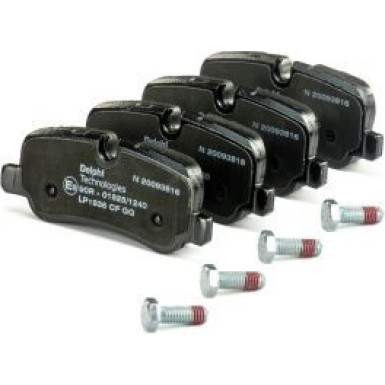 Delphi Bremsbelagsatz, Scheibenbremse LP1936