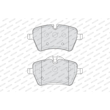 Ferodo Bremsbelagsatz, Scheibenbremse PREMIER ECO FRICTION FDB4080