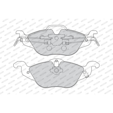 FDB1293 Bremsbelagsatz, Scheibenbremse PREMIER ECO FRICTION