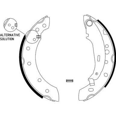 Hella | Bremsbackensatz | 8DB 355 002-771