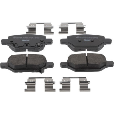 Ferodo | Bremsbelagsatz, Scheibenbremse | FDB5215