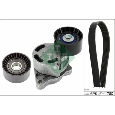 529 0137 10 Keilrippenriemensatz