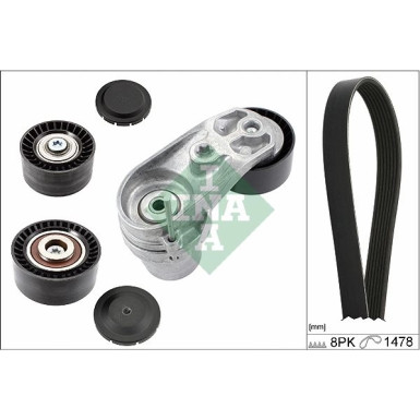 529 0211 10 Keilrippenriemensatz