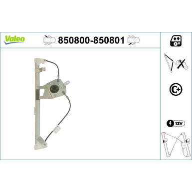 Valeo | Fensterheber | 850800