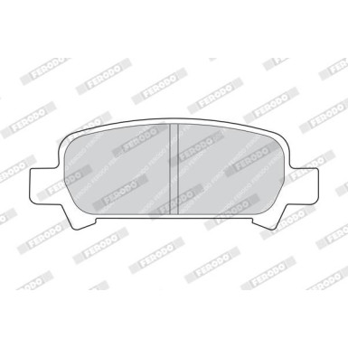 Ferodo | Bremsbelagsatz, Scheibenbremse | FDB1333 Ferodo | Bremsbelagsatz, Scheibenbremse | FDB1333