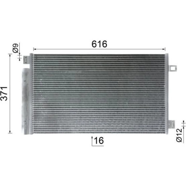 Mahle | Kondensator, Klimaanlage | AC 1127 000P
