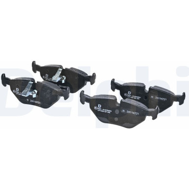 Delphi | Bremsbelagsatz, Scheibenbremse | LP1423 Delphi | Bremsbelagsatz, Scheibenbremse | LP1423