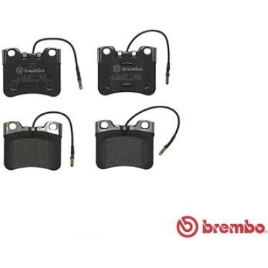 Brembo | Bremsbelagsatz, Scheibenbremse | P 61 034